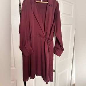 Women’s wrap dress